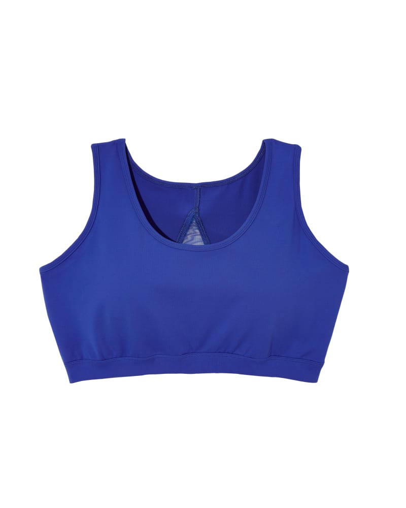 Front of plus size Sutherland Mesh-Back Sports Bra by Rune | Dia&Co | dia_product_style_image_id:121066